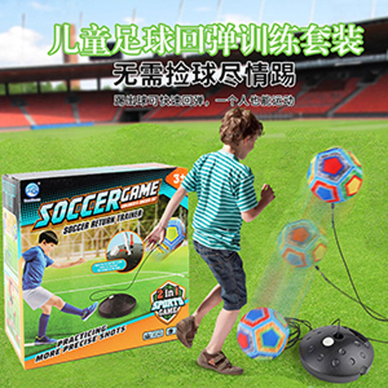 Weighted Base Soccer Training Ball with Elastic Rope for Indoor/Outdoor Agility Practice