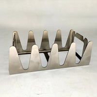 Portable Stainless Steel BBQ Rescher Grill for Outdoor Garden Gatherings - Multi-functional Inlaid Design
