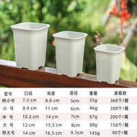 Thickened Square Universal Succulent Planter Pot with Drainage Holes