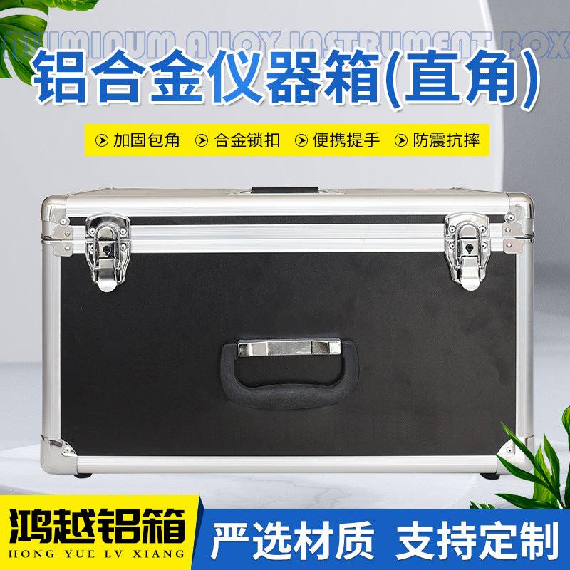 Aluminum Alloy Rounded Corner Instrument Case with EVA Lining