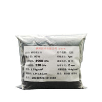 Chopped Carbon Fiber Strands for Enhanced Thermal and Electrical Conductivity, 2mm