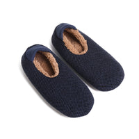 Men's Winter Warm Fleece Lined Non-Slip Indoor Slipper Socks