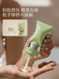 Portable Travel Bottles for Shampoo, Lotion, and Toiletries - Refillable Squeeze Containers