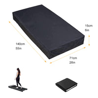 Treadmill Cover Waterproof Dustproof UV Resistant Oxford Fabric for Indoor Outdoor Exercise Equipment