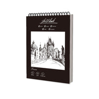Thickened A4 Sketchbook for Art Students and Kids, Blank Drawing and Painting Pad