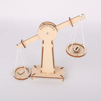 Kids' Science Experiment Balance Scale Kit - Educational Physics Toy for Children's DIY Assembly