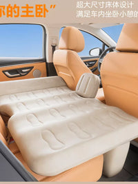 Car Inflatable Air Mattress for Back Seat, Portable Travel Sleeping Pad for Long Trips and Small Children