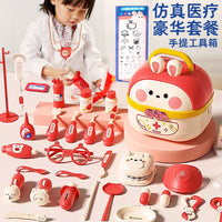 Kids Doctor Play Set with Stethoscope and Medical Accessories for Girls and Boys