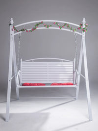 Outdoor Wrought Iron Swing Chair Indoor Courtyard Rocking Chair Home Balcony Children Adult Hammock Hanging Chair