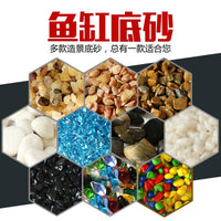 Aquarium Substrate Natural Sand and Stones for Fish Tank Decoration