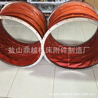 High-Temperature Silicone Coated Fabric Duct Connector for HVAC Systems