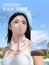 MissWiss UV Protection Neck and Face Mask for Outdoor Activities