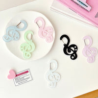 Original Polka Dot Wing Star Carabiner Acrylic Keychain for Bags