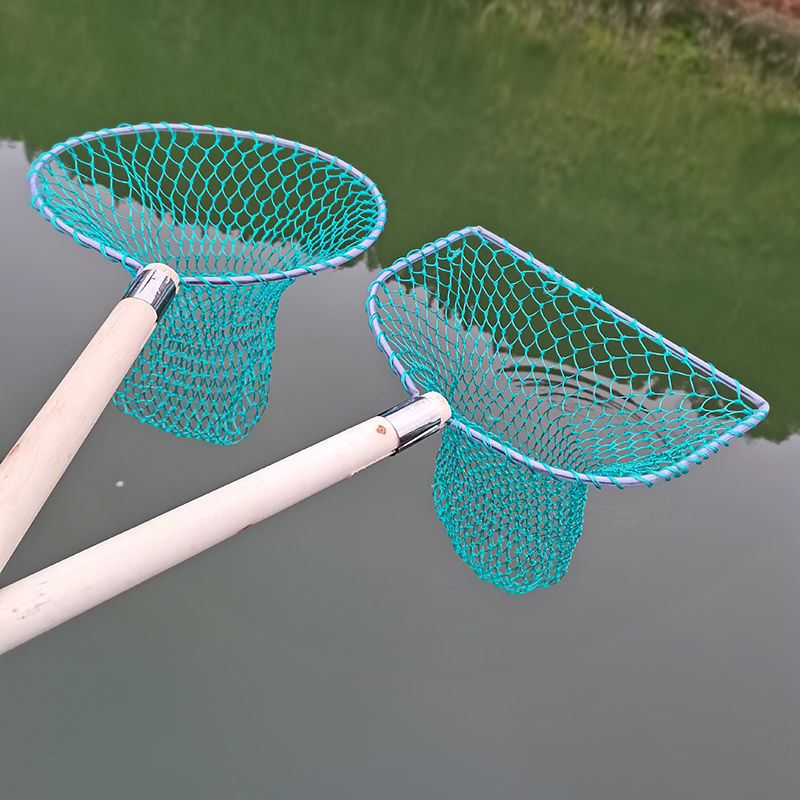 Wooden Handle Fishing Landing Net for Fish and Shrimp