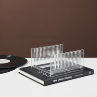Transparent Acrylic CD Storage Rack Vinyl Album Record Wall Mount Shelf for Home Office Collection Display