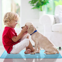 Pet Cooling Mat for Dogs and Cats, Breathable Summer Bed for Kennels