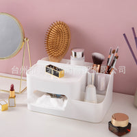Modern Minimalist Tissue Box for Home Living Room, Creative Multifunctional Napkin Holder and Storage Organizer