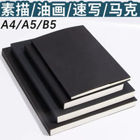 Thickened Sketchbook A4 A5 B5 Multiple Sizes Art Drawing Book Quick Sketch Pad Ink-Proof Blank Pages