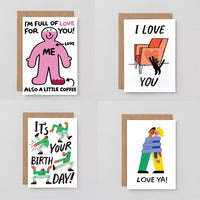 British Wrap Birthday Card for Couples, Confession, Blessing, Thank You, Cute, Humorous, Creative Gift Card for Cats and Dogs