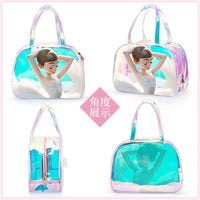 Kids Dance Bag Portable Ballet Practice Clothes Storage Handbag