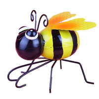3D Iron Bee Garden Decor Sculpture for Home & Outdoor