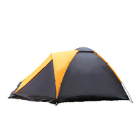 Tant Outdoor Camping Tent Double Layer Waterproof Anti-Storm Hiking Tent with Fiberglass Poles