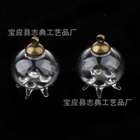 Miniature Jellyfish Bottle Glass Cover for DIY Dollhouse Accessories and Micro Landscape Scenes