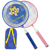 Kids Badminton Racket Set for Outdoor Play, Kindergarten and Primary School Children, Family Sports Toy, 3-Piece Set