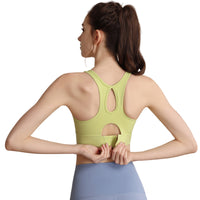 High-Impact Seamless Sports Bra for Running & Yoga