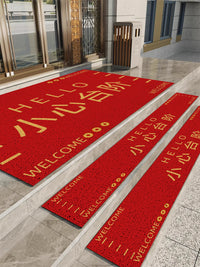 Outdoor Stair Tread Mat Non-Slip Coil Entrance Door Mat Commercial Step Floor Mat