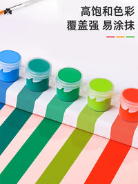 Acrylic Paint Set for Kids & Beginners - Waterproof, Quick-Drying, Non-Fading Pigments for DIY Crafts, Stone, Glass, Canvas Painting