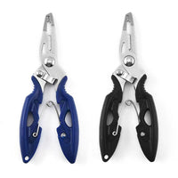 Multifunctional Fishing Pliers Set with Curved Nose, Lightweight Fishing Hook and Line Cutter for Lure Fishing