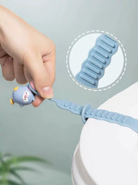 Toilet Lid Lifter Handle Set - Hygienic Silicone Design for Easy Lifting