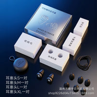 Noise Cancelling Earplugs for Study, Sleep, and Sports with Advanced Filter