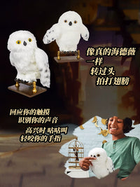 Spin Master Harry Potter Interactive Plush Toys - Hedwig, Dobby, Sorting Hat, Pygmy Puff