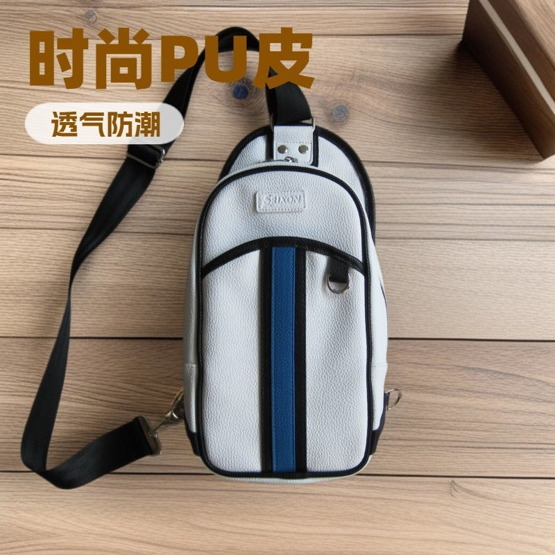 PU Leather Cycling Shoulder Bag for Sports & Outdoors