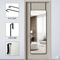 Full Length Wall-Mounted Dressing Mirror for Door or Wall, Self-Adhesive, for Home Bedroom Dormitory