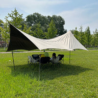Outdoor Waterproof Sunshade Tent Canopy for Camping and Picnics, UV Protection, Portable