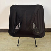 Ultralight Folding Moon Chair for Camping, Fishing, and Beach with Backrest