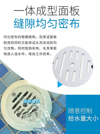 Adjustable Pool Inlet Outlet Drain Skimmer for Swimming Pools, Spas, and Fish Ponds