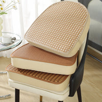 Baby Horseshoe-Shaped Dining Chair Cushion with Cooling Mat, Thickened Non-Slip Booster Seat for Kids