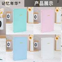 PU Leather Laser Ticket Album for Movie, Train, and Receipt Stubs