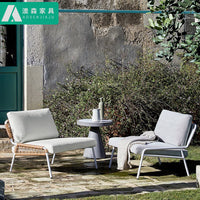 Outdoor Wicker Rattan Sofa Set for Patio, Balcony, Garden, and Hotel
