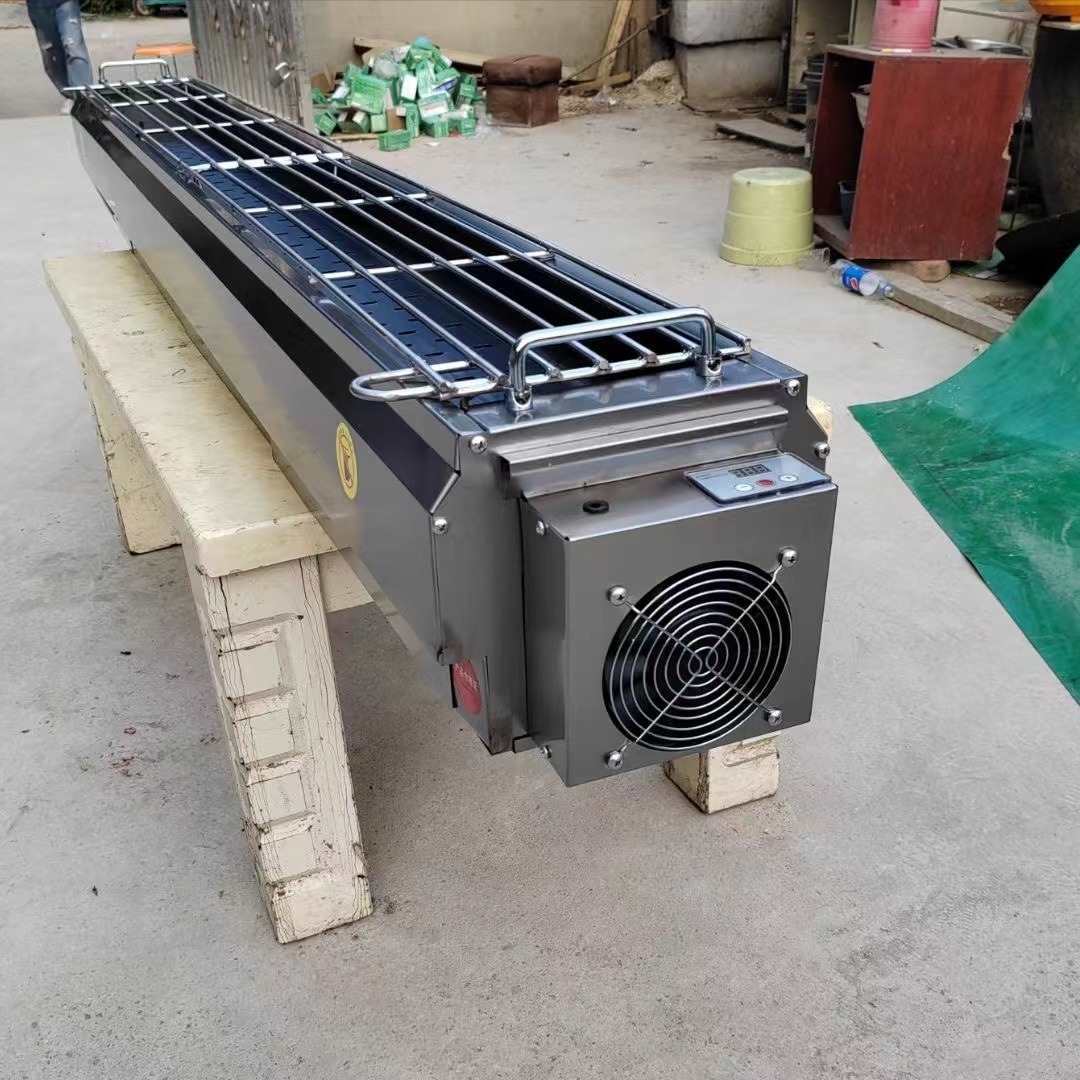 Thickened Commercial Stainless Steel BBQ Grill Charcoal Brazier for Outdoor Use