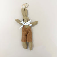 Cute INS Cartoon Rabbit Bear Doll Keychain for Bags, Accessories, and Decoration