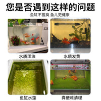 Aquarium Water Clarifier and Purifier for Fish Tanks and Ponds, Removes Chlorine, Clears Cloudy Water