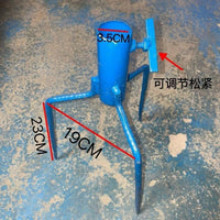 Heavy-Duty Outdoor Umbrella Ground Spike Stand for Fishing and Market Stalls
