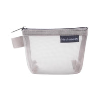 Mini Mesh Zipper Pouch for Coins, Lipstick, Cards, and Keys