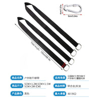 Outdoor Tree Swing Hanging Straps Kit with Protector Pad and Swivel