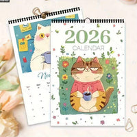 2026 Wall Calendar with Creative INS Style Design for Home Planning and Self-Discipline